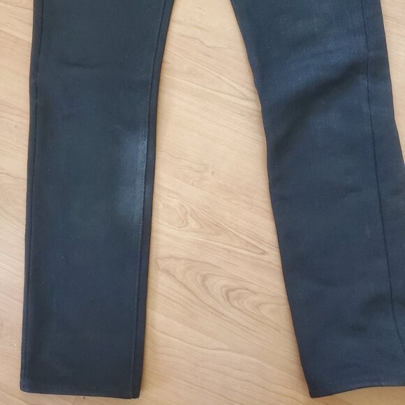 Iron Heart Ignition IGW-101B 20oz Black Tapered Jeans - Heavyweigt W31 - Picture 13 of 16